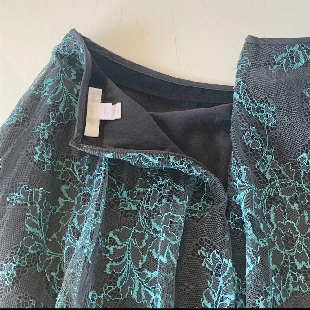 BURBERRY, Girls Pleated Lace Skirt, Size 10Y - Picture 4 of 10